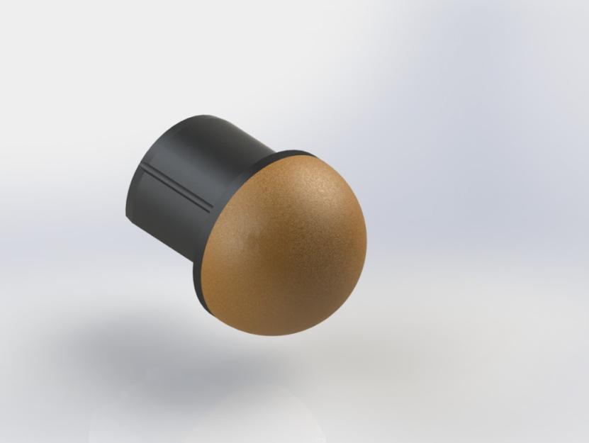 Kugelförmiger Handlaufabschluss