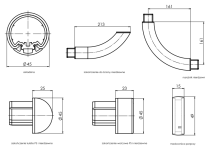 Wandhandlauf ALU-PVC - 37