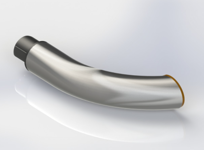 Edelstahl-Wandabschluss