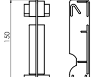 Verbinder für den Wandschutz STRONG - 2