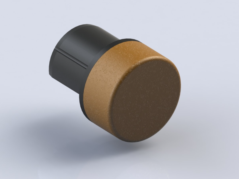 Abschlusskappe für den Handlauf (rund)