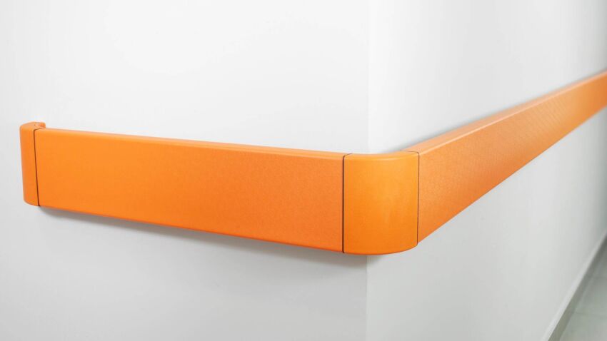 Wand-Prallschutzhandlauf