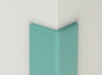 Verstärkter Eckschutz ∢ 90° / Verstärkte Eck-Prallschutzleiste - 12