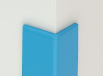 Verstärkter Eckschutz ∢ 90° / Verstärkte Eck-Prallschutzleiste - 21