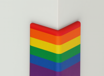 Verstärkter Eckschutz ∢ 90° / Verstärkte Eck-Prallschutzleiste - 34