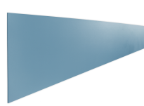 Flache Wandschutzleiste ACRAMIT Optima 2,0 mm - 15