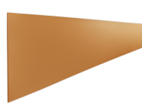 Flache Wandschutzleiste ACRAMIT Optima 2,0 mm - 28