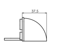 Abschluss für den Wandschutz STRONG - 2