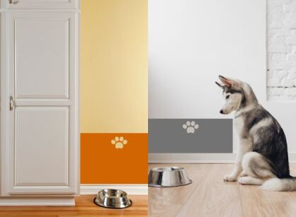 Schutzplatte für die Wand für Hund und Katze 25 x 60 cm