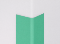 Verstellbarer PVC-Wandschutzeckschutz ACRAMIT mit Abrundung - 15