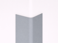 Verstellbarer PVC-Wandschutzeckschutz ACRAMIT mit Abrundung - 24